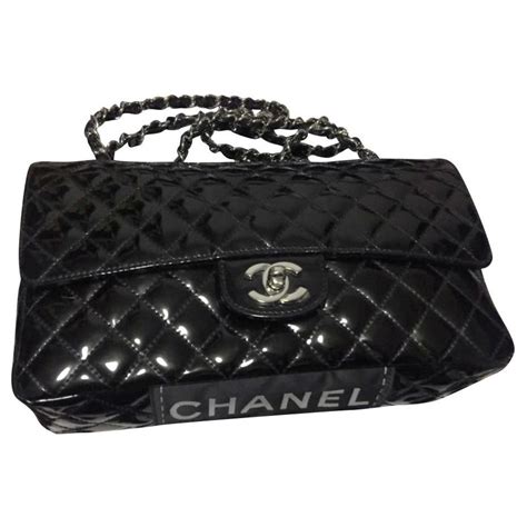 chanel patent with medallion flap bag|chanel flap special edition.